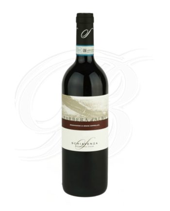 Barbera d'Alba vom Weingut Schiavenza in Serralunga d'Alba im Piemont