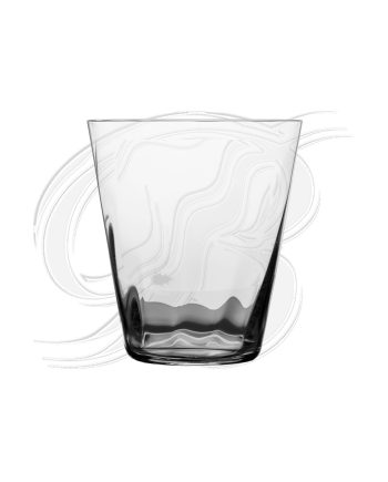 Wasserglas effect von Zalto mit gedrehtem Design